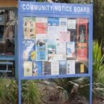Outdoor Canopy Lockable Glass Notice Board  150cm x 120cm (5ft x 4ft)