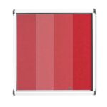 Wall Mounted Indoor Lockable  Glass Notice Board150cm x 120cm (5ft x 4ft)