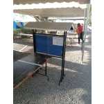 Outdoor Canopy Lockable Glass Notice Board 120cm x 90cm (4ft x 3ft) - Image 6