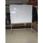 Portable Double-sided Rotational White Board 120cm x 90cm (4ft x 3ft) - Image 12