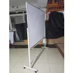 Portable Single-sided White Board 150cm x 120cm (5ft x 4ft) - Image 4