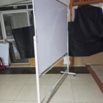 Portable Single-sided Magnetic White Board 180cm x 120cm (6ft x 4ft)