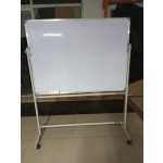 Imported Magnetic White Board with a Wheeled Stand 120cm x 90cm (4ft x 3ft)