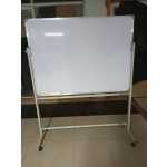 A Free Standing Portable Magnetic White Board on Wheels 120cm x 90cm (4ft x 3ft) - Image 9