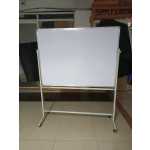 A Free Standing Portable Magnetic White Board on Wheels 120cm x 90cm (4ft x 3ft) - Image 4