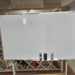 Portable Double-sided Rotational White Board with Duster and 4markers 180cm x 120cm (6ft x 4ft)
