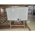 Portable Double-sided Rotational White Board with Duster and 4markers 180cm x 120cm (6ft x 4ft) - Image 3
