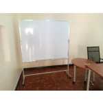 Portable Single-sided White Board 180cm x 120cm (6ft x 4ft) - Image 7