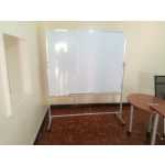 Portable Double-sided Rotating White Board 150cm x 120cm (5ft x 4ft) - Image 3