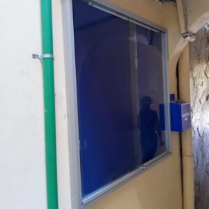 Wall Mounted Indoor Lockable Glass Notice Board 180cm x 120cm (6ft x 4ft)