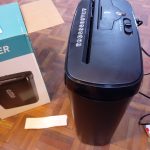 Strip Cut Paper Shredder 8 Sheets