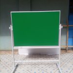 Pin / Notice Board With Wheeled Stand 120cm x 90cm (4ft x 3ft)