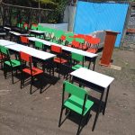 Wooden Locker and Chair For Schools