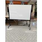 Portable Heavy Duty Rotating White Board on Castor-wheeled Mild Steel Stand 180cm x 120cm (6ft x 4ft) - Image 7