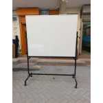 Portable Heavy Duty Rotating White Board on Castor-wheeled Mild Steel Stand 150cm x 120cm (5ft x 4ft) - Image 2