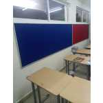 Heavy Duty School Pin Board 240cm x 120cm (8ft x 4ft) - Image 2