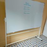 Imported Magnetic White Board With Wheeled Stand 180cm x 120cm (6ft x 4ft)