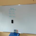 Light Duty White Board Set (Board + Marker + Duster) 180cm x 120cm (6ft x 4ft)