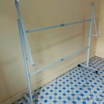 Imported Wheeled White Board Stand (120cm to 240cm) (4ft to 8ft)