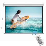 Light Wave Electric Projector Screen 240cm x 240cm (96Inch x 96Inch)