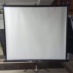 LCD Projector Screen For Hire 180 cm x 180 cm (72 Inch x 72 Inch)-(per day)
