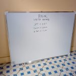 Double-sided Magnetic White Board 120cm x 90cm (4ft x 3ft)