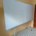 Imported /Magnetic White Board with Moveable Stand 240cm x 120cm (8ft x 4ft)