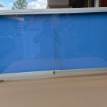 Wall Mounted Glass Sliding Notice Board – 120cm x 60cm (47" x 23") Secure, Sleek, and Practical Information Display