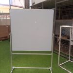 Free Standing Magnetic White Board – 120cm x 120cm (4ft x 4ft)
