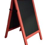 Menu Chalk Board A1 Size