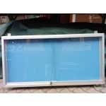 Glass Sliding Notice Board 4ft X 2ft Heavy Duty - Image 3
